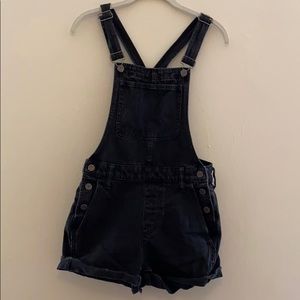 black overalls